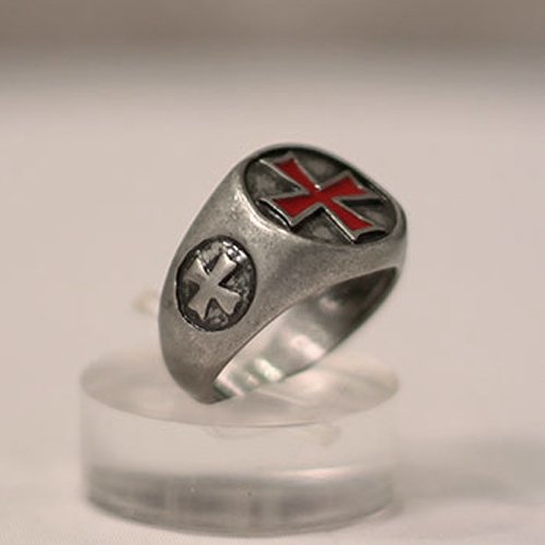 Iron Cross Ring Red Iron Cross Nazi Ring | NSVendor