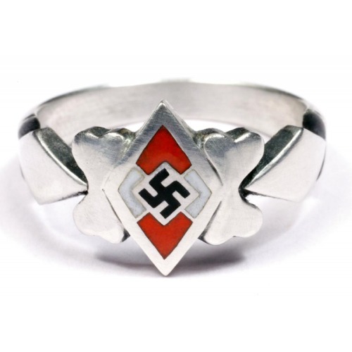 WWII German Hitler Jugend Ring