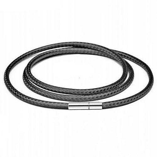 Eco Leather Cord for Pendant 3mm Steel Rotary Buckle - Different lengths