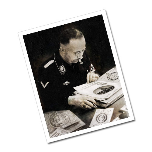 Greeting Card Postcard Heinrich Himmler - The Mysticism