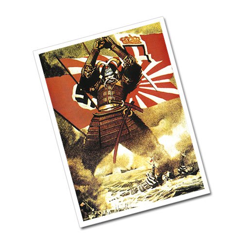 Samurai Greeting Card Postcard