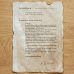 SS Totenkopf Ring, Himler's Letter and Hitlerjugend Ring - set of 3 pcs