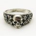 SS Totenkopf Ring Death Head Ring Stylized Nazi Ring