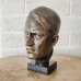 Adolf Hitler Bust Statue Desk Ornament, Polyresin Bronze Glossy - Stone Granite Base
