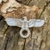 Reichsadler NSDAP Railway Eagle German Nazi Badge - Denazified