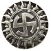 Third Reich Sun Wheel Badge German Swastika