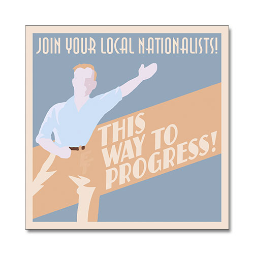 Nazi Propaganda Artwork Canvas Print - Join Us