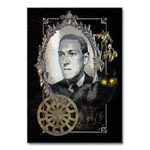 Nazi Propaganda Artwork Canvas Print - H. P. Lovecraft