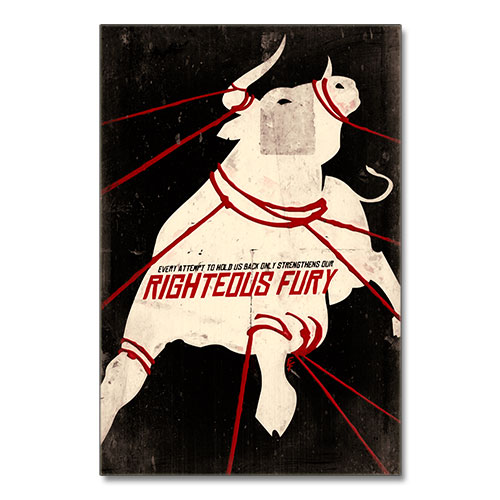 Nazi Propaganda Artwork Canvas Print - Righteous Fury