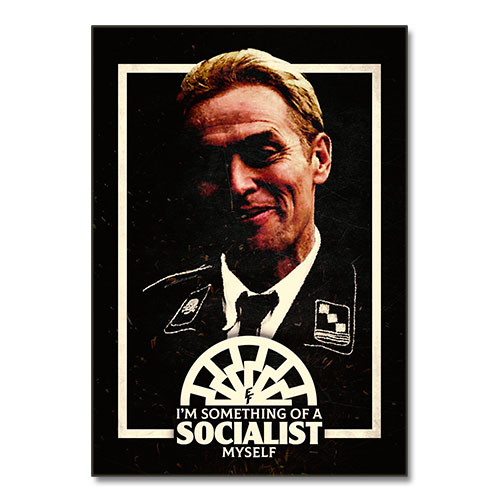 Nazi Propaganda Artwork Canvas Print - Socialist