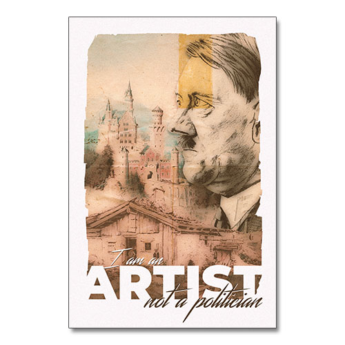 Nazi Propaganda Artwork Canvas Print - The Artist