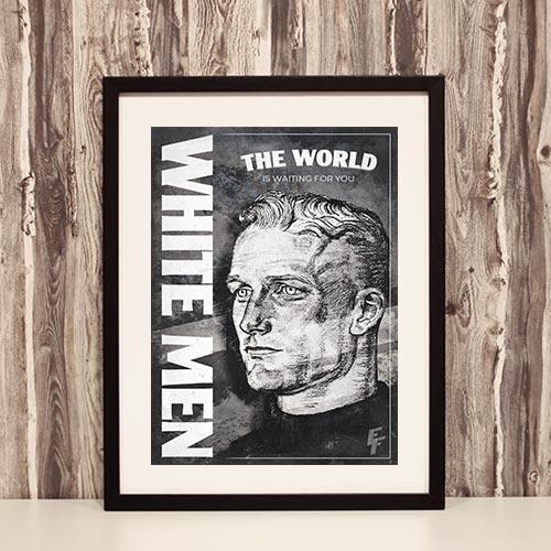 Nazi Propaganda Artwork Framed Poster - The World Is Waiting