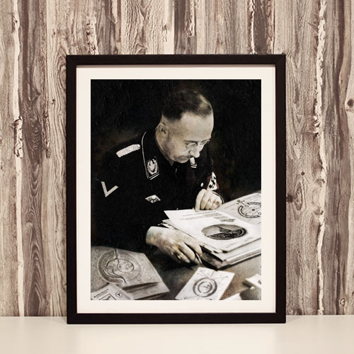 Framed Art Print of Heinrich Himmler - The Mysticism