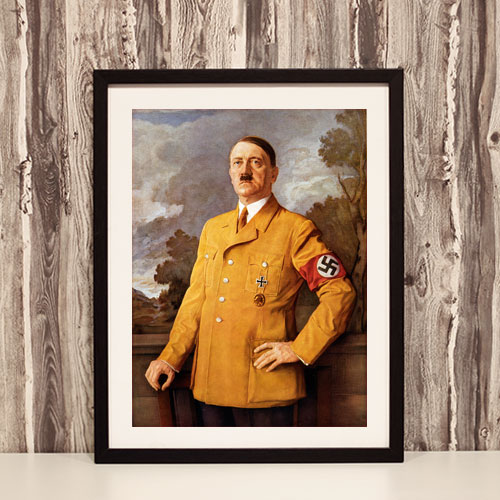 Portrait of Adolf Hitler Heinrich Knirr „Führerbildnis“ (1937) Framed Poster