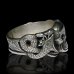 Jormungand Ring German Skull Ring Death Head