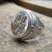 Waffen SS Ring Imperial Eagle and Sig Runes Third Reich Nazi Ring
